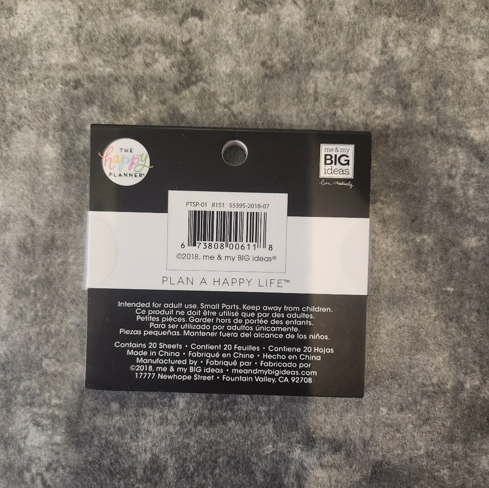 Mini Sticler Pads The Happy Planner NEW IN PACKAGING